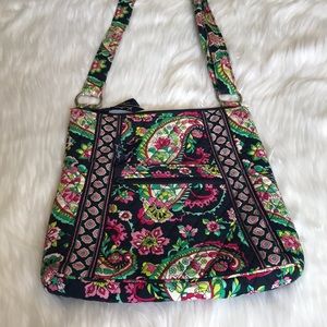Vera Bradley Hipster Crossbody in Petal Paisley